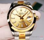 Swiss Quality Replica Rolex Datejust 2 Citizen watch in Champagne Dial Two Tone